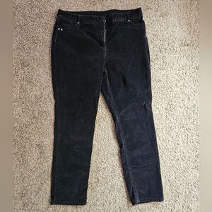Style&Co Black Corduroy Pants